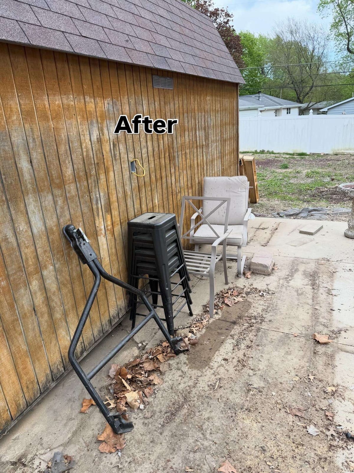 After cleanup