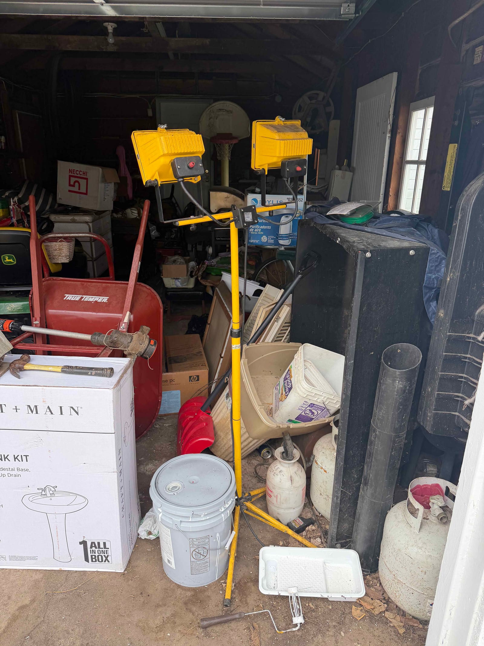 Before cleanup