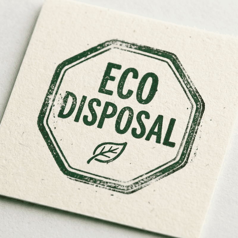 Eco-friendly disposal